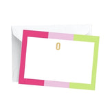 Mary Square Initial Notecards