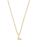 Kendra Scott Gold Initial Necklace