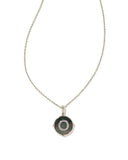 Kendra Scott Rhodium Disc Pendant Necklace