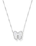 Haley Bow Short Pendant Necklace