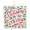 Scalloped Christmas Round Top