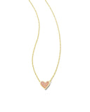 Framed Ari Heart Pendant Necklace