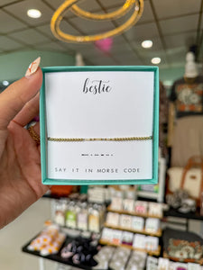 Dot & Dash Beaded Bracelet