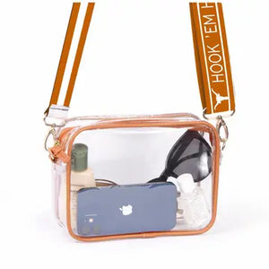 Clear Bag w/Hook 'em Strap