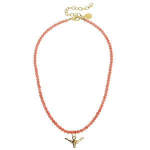 Longhorn Coral Alys Necklace