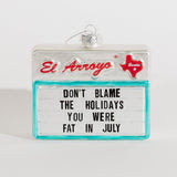 El Arroyo Christmas Ornament