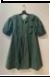 Fern Green Puff Sleeve Dress
