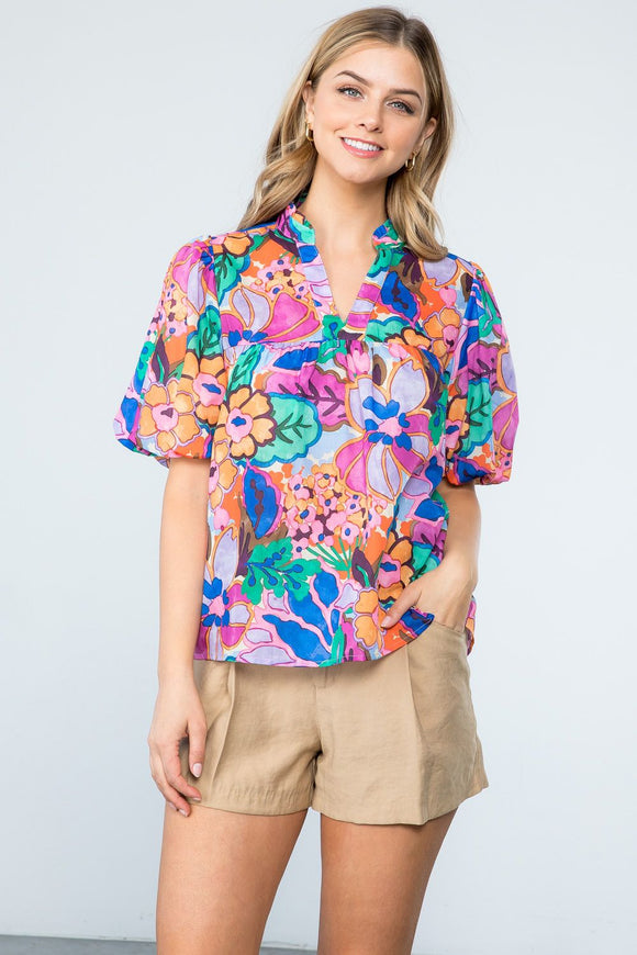THML Floral Top