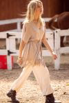 Fringe Tied Cardigan