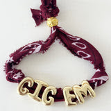 Bandana Gameday Bracelet