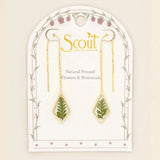 Pressed Flower Earrings