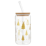 Holiday Glass Tumbler