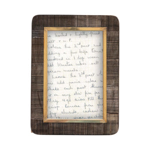 Black/Gold 4x6 Frame