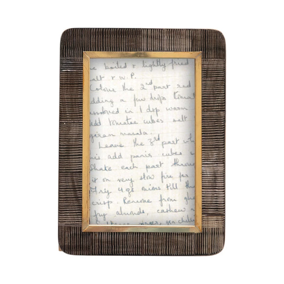 Black/Gold 4x6 Frame