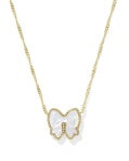 Haley Bow Short Pendant Necklace