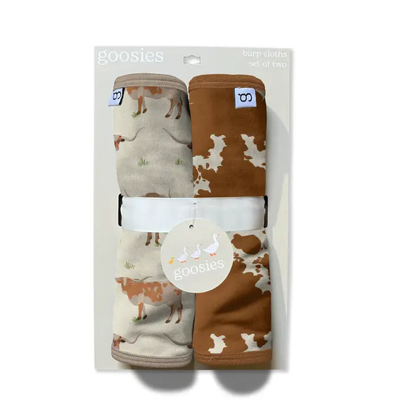 Longhorn Burp Cloth Sets