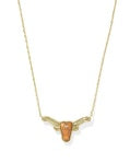 Longhorn Pendant Necklace