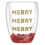 Slant Holiday Glass