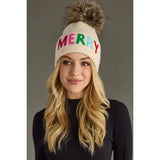 Christmas Pom Hat