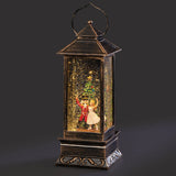 Roman Lighted Swirl Lanterns
