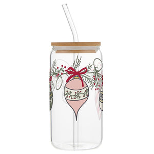 Holiday Glass Tumbler