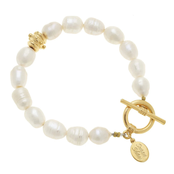 SH Pearl Toggle Bracelet