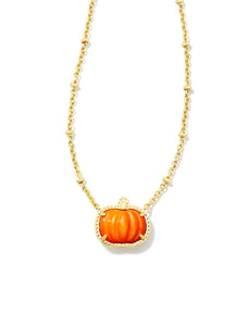 Pumpkin Pendant Necklace