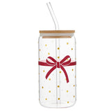 Holiday Glass Tumbler