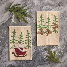 Santa Towel Set
