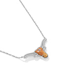 Longhorn Short Pendant Necklace