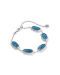 ELAINA BEZEL DELICATE CHAIN BRACELET