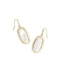 Dani Bezel Drop Earring