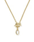 Mini Elisa Toggle Short Pendant Necklace