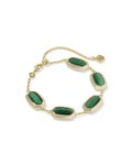 ELAINA BEZEL DELICATE CHAIN BRACELET