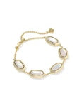 ELAINA BEZEL DELICATE CHAIN BRACELET