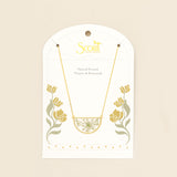 Pressed Flower Necklace