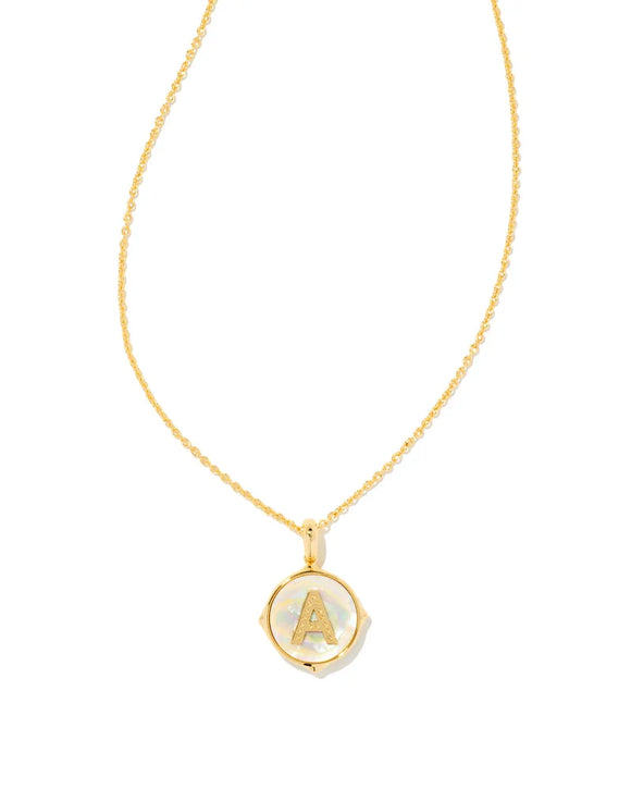 Kendra Scott Gold Disc Necklace Pendant